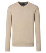 Casa Moda Beige V-Neck Sweater