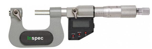 Inspec 230-91-410 Screw Thread Mic Range 0-1/0-25mm Resolution .001mm ...