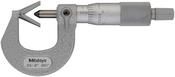 Mitutoyo 3 Flute V-Anvil Micrometer 0,05-0,6" 114-163