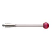 M2 Ø5 mm ruby ball, ceramic stem, L 30 mm, EWL 30 mm A-5003-4779