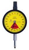 Dial Gauge, Lug Back, ISO Type One Revolution, Shockproof, 1,6mm, 0,01mm 2959A