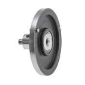 M2 Ø18 mm silver steel disc, 1.5 mm width, with roller A-5000-7809