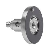 M2 Ø12 mm silver steel disc, 1.6 mm width, with roller A-5004-1395