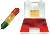 MHC Pin Sets Class ZZ Pin Sets M1-Plus Range : .061"-250" Class : ZZ Tolerance : +.0002" Number of pins : 190 With Handle 616-8210