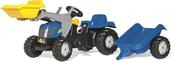 Rolly New Holland Kid with Loader &amp;amp; Trailer image