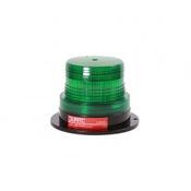 Green Low Profile LED Beacon with 3-Bolt Fixing – 12-110V