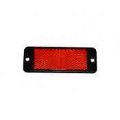 Red Reflex Reflector with 2 Hole Fixing