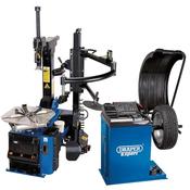 Tyre Changer with Assist Arm and Wheel Balancer Kit image