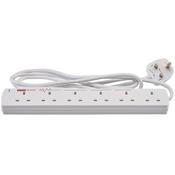 6 Way Extension Lead with Surge Protection (2m) image