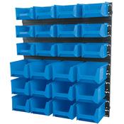 24PC STORAGE BIN SET