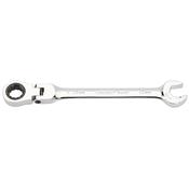 Metric Combination Spanner with Flexible Head and Double Ratcheting Features (12mm) image