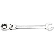 Metric Combination Spanner with Flexible Head and Double Ratcheting Features (15mm) image
