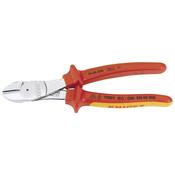 Knipex 74 06 200 200mm Fully Insulated High Leverage Diagonal Side Cutter image
