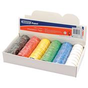 Countertop Display of 48 Assorted 10M x 19mm Insulation Tape Rolls to BS3924 and BS4J10 image