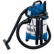 20L 1250W 230V Wet and Dry Vacuum Cleaner with Stainless Steel Tank image