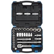 1/2″ Sq. Dr. Combined MM/AF Socket Set (33 Piece) image