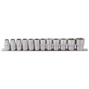 1/2″ Sq. Dr. Socket Set on Metal Rail (12 Piece) image