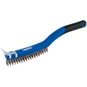 Wire Scratch Brush with Scraper (3 Row) image