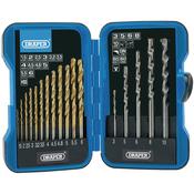 Metric Combined HSS and Masonry Drill Bit Set (17 Piece) image