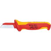 Knipex 98 54 180mm Fully Insulated Cable Knife image