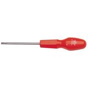 3.2mm x 63mm Plain Slot Flared Tip Cabinet Pattern Screwdriver (Sold Loose) image
