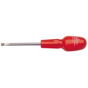 5mm x 75mm Plain Slot Flared Tip Cabinet Pattern Screwdriver (Sold Loose) image