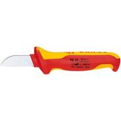 Knipex 98 52 180mm Fully Insulated Cable Knife image