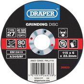 Grinding Disc With Depressed Centre Bore (115 x 6 x 22.2mm) image