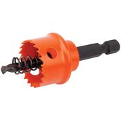 22mm Bi-Metal Hole Saw with Integrated Arbor image