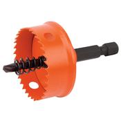 35mm Bi-Metal Hole Saw with Integrated Arbor image