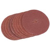 125mm Course Grade Aluminium Oxide Sanding Discs (Pack of 10) image