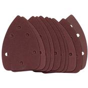 Ten 95 x 140 x 140mm 60 Grit Hook and Loop Sander Sheets image