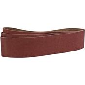 100 x 915mm 80 Grit Abrasive Sanding Belts Pack of 3 image