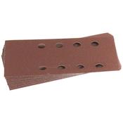 Ten 90 x 187mm 100 Grit Aluminium Oxide Sanding Sheets image