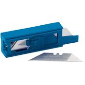 Dispenser of 10 Two Notch Trimming Knife/Window Scraper Blades image