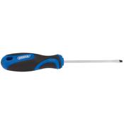 3.2 x 75mm Plain Slot Screwdriver with Soft Grip Handles image