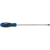 9.5 x 250mm Plain Slot Screwdriver with Soft Grip Handles image