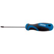 No.2 x 100mm PZ Type Screwdriver with Soft Grip Handles image