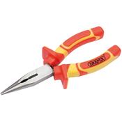 160mm VDE Approved Fully Insulated Long Nose Pliers image