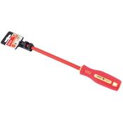 8mm x 200mm Fully Insulated Plain Slot Screwdriver. image