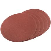 Five 200mm 60 Grit Self-Adhesive Aluminium Oxide image