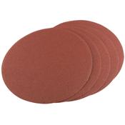 Five 200mm 80 Grit Self-Adhesive Aluminium Oxide image