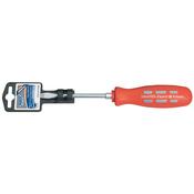 Plain Slot Flared Tip Mechanics Screwdriver (6mm x 100mm) image