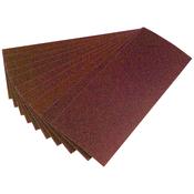 Ten 280 x 115mm 60 Grit Aluminium Oxide Sanding Sheets image