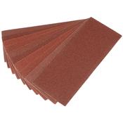 Ten 232 x 92mm 60 Grit Aluminium Oxide Sanding Sheets image