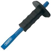 19 x 250mm Octagonal Shank Cold Chisel with Hand Guard (Sold Loose)