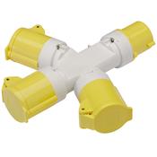 110V 3 Way Splitter (16A) image