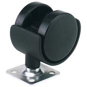 40mm Dia. Twin Nylon Castor – S.W.L 25Kg image