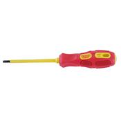 4.0mm x 100mm Fully Insulated Plain Slot Screwdriver image
