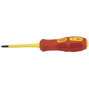 No 1 x 80mm Fully Insulated Cross Slot Screwdriver (Sold Loose) image